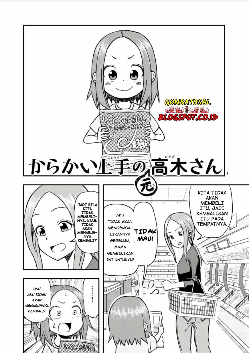 Baca Manga Karakai Jouzu no (Moto) Takagi-san Chapter 02 Gambar 2