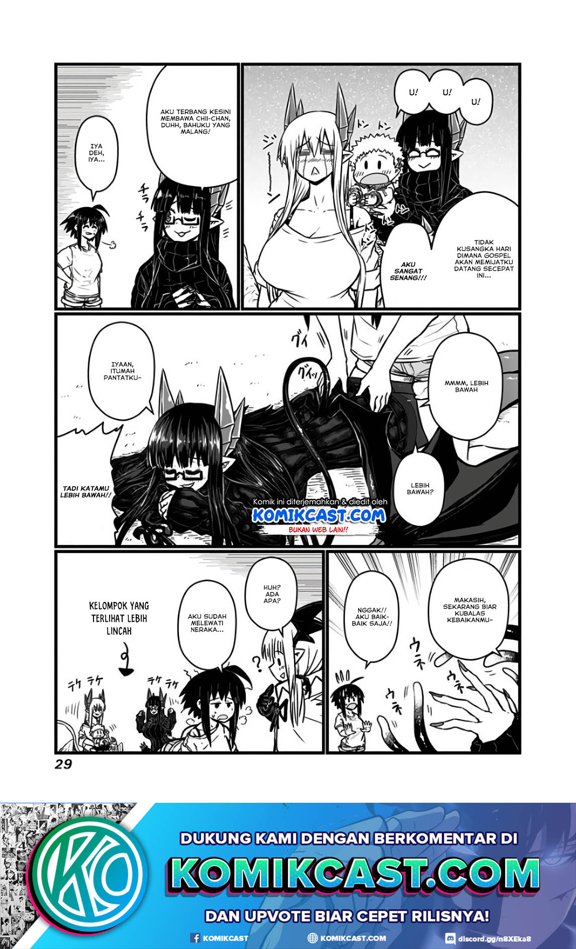 Musuko ga Kawaikute Shikataganai Mazoku no Hahaoya Chapter 102 Gambar 4