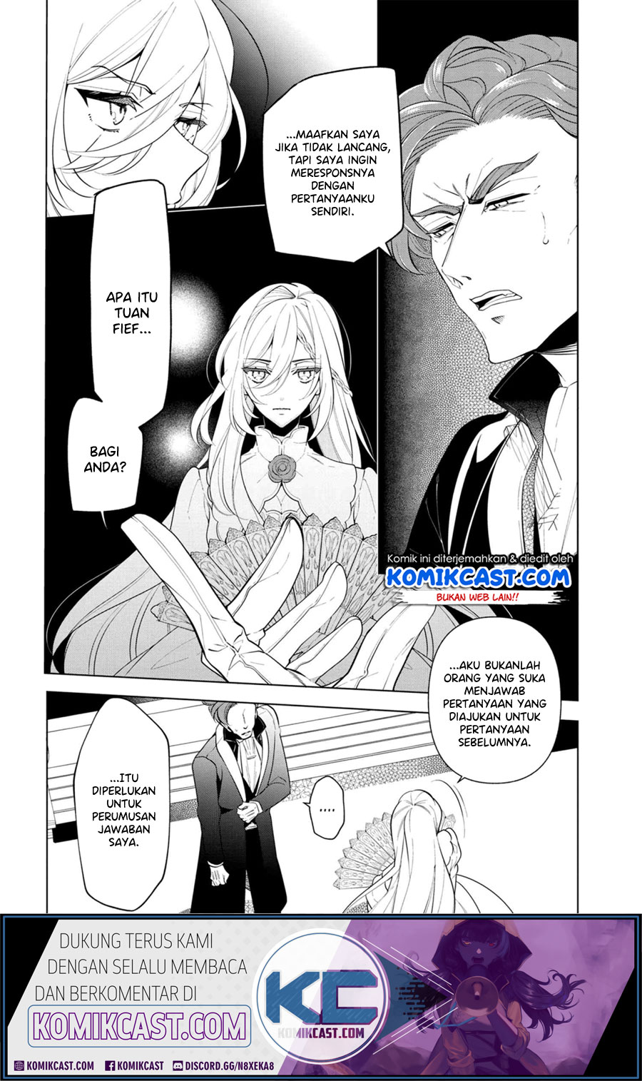 Koushaku Reijou no Tashinami Chapter 55 Gambar 19