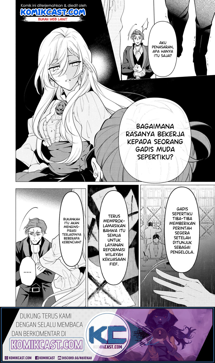 Koushaku Reijou no Tashinami Chapter 55 Gambar 23