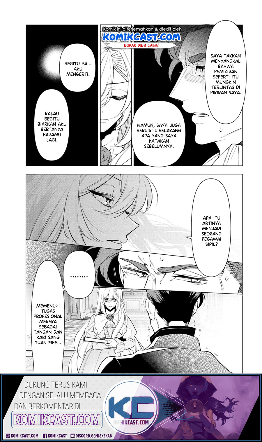 Koushaku Reijou no Tashinami Chapter 55 Gambar 24