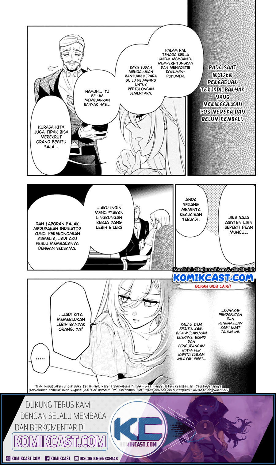 Koushaku Reijou no Tashinami Chapter 55 Gambar 8