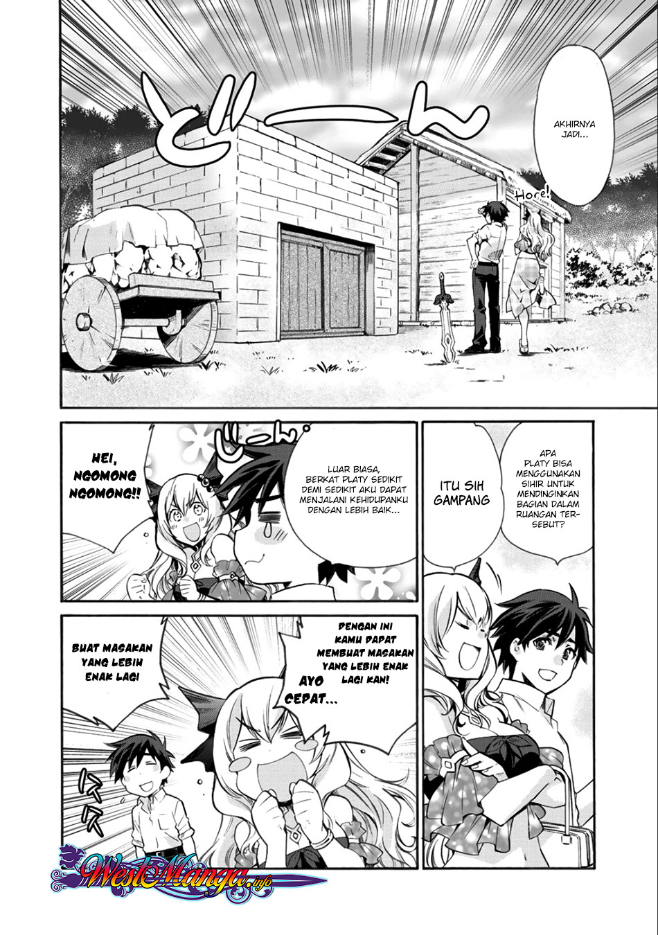 Isekai de Tochi o Katte Noujou o Tsukurou Chapter 05 Gambar 15