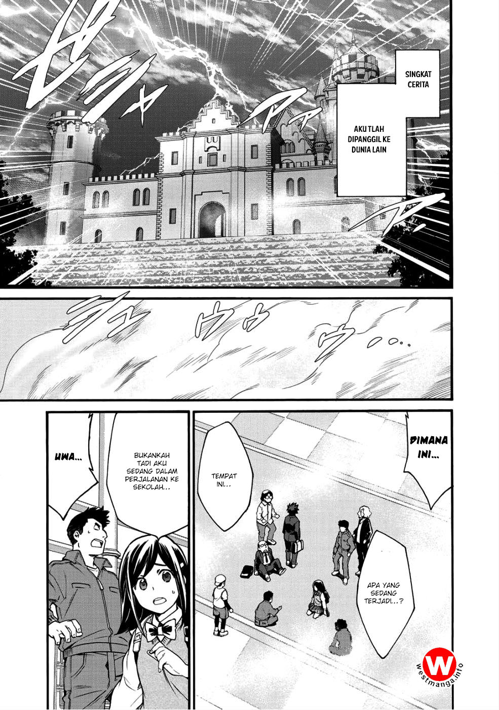 Baca Komik Isekai de Tochi o Katte Noujou o Tsukurou Chapter 01 Gambar 1