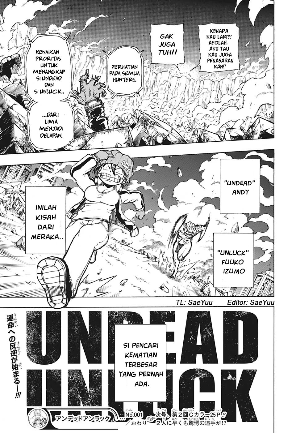 Undead Unluck Chapter 01 Gambar 53