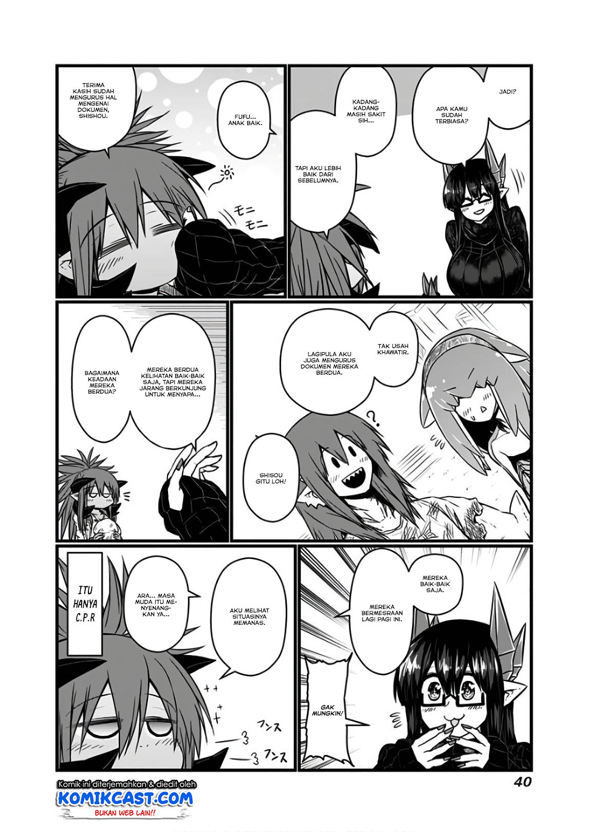Musuko ga Kawaikute Shikataganai Mazoku no Hahaoya Chapter 104 Gambar 5