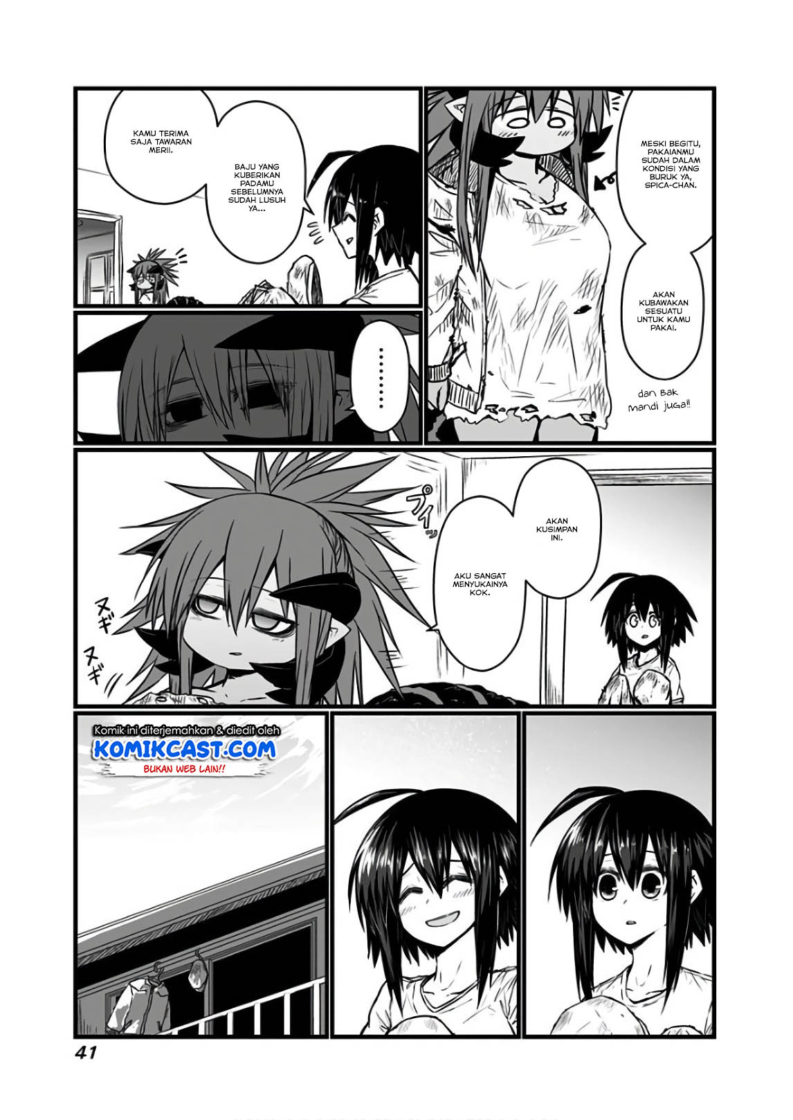 Musuko ga Kawaikute Shikataganai Mazoku no Hahaoya Chapter 104 Gambar 6