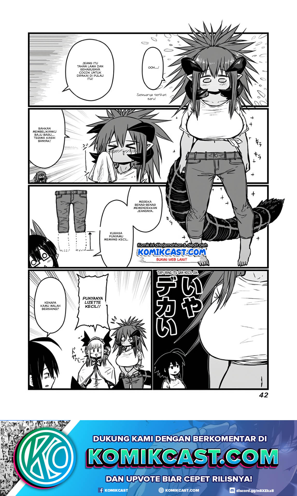 Musuko ga Kawaikute Shikataganai Mazoku no Hahaoya Chapter 104 Gambar 7