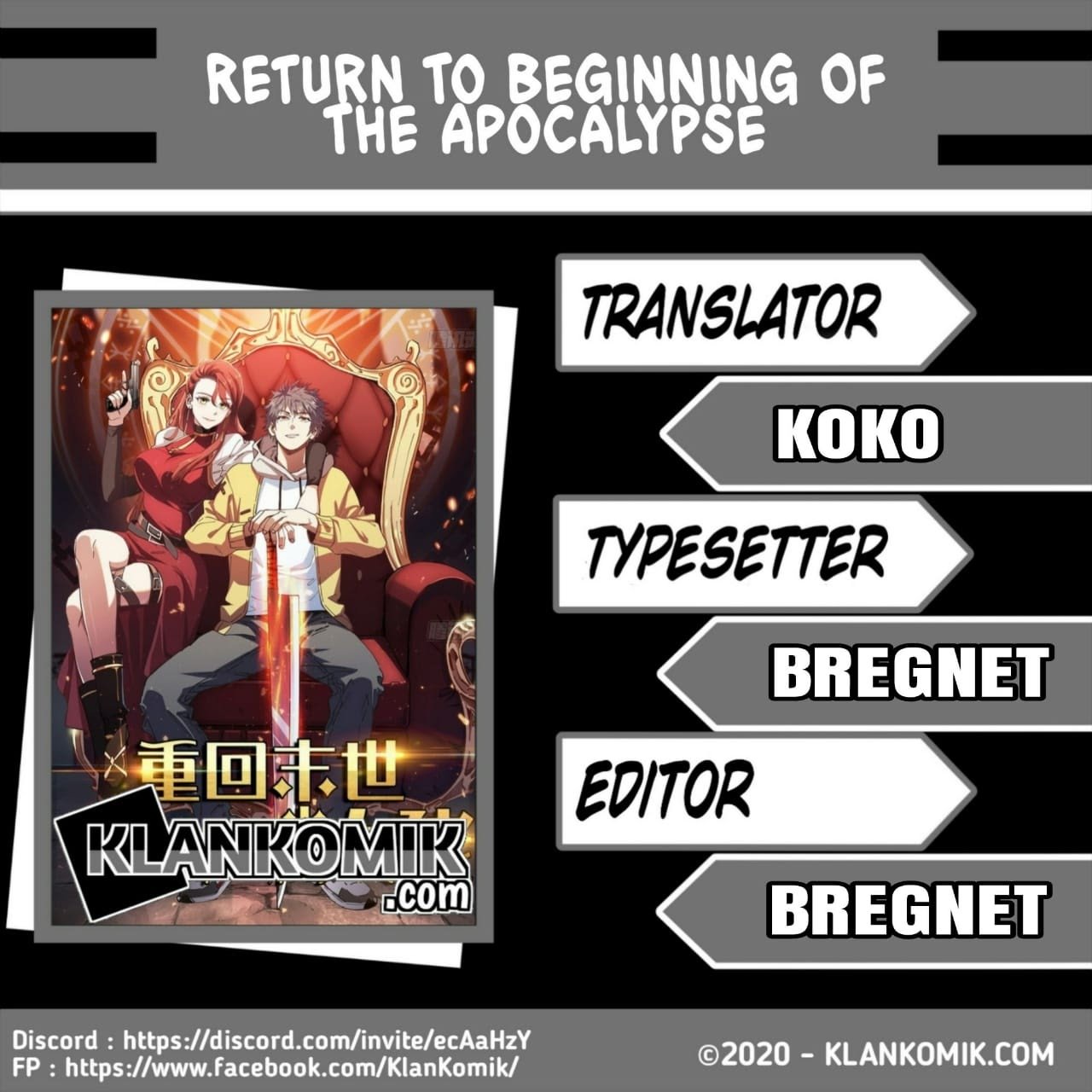 Baca Komik Return To Beginning Of The Apocalypse Chapter 43 Gambar 1