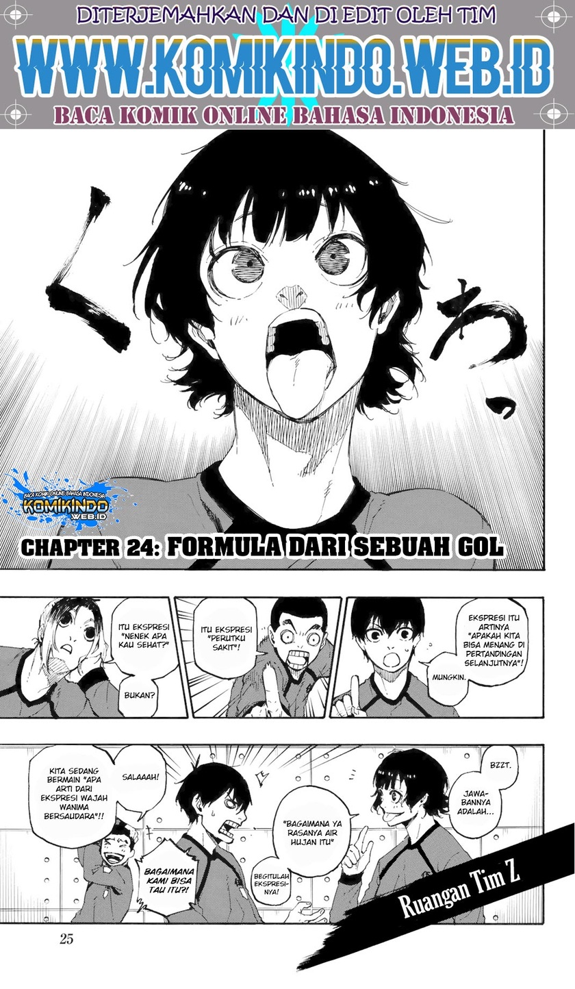 Manga Blue Lock Chapter 24 gambar nomor 2