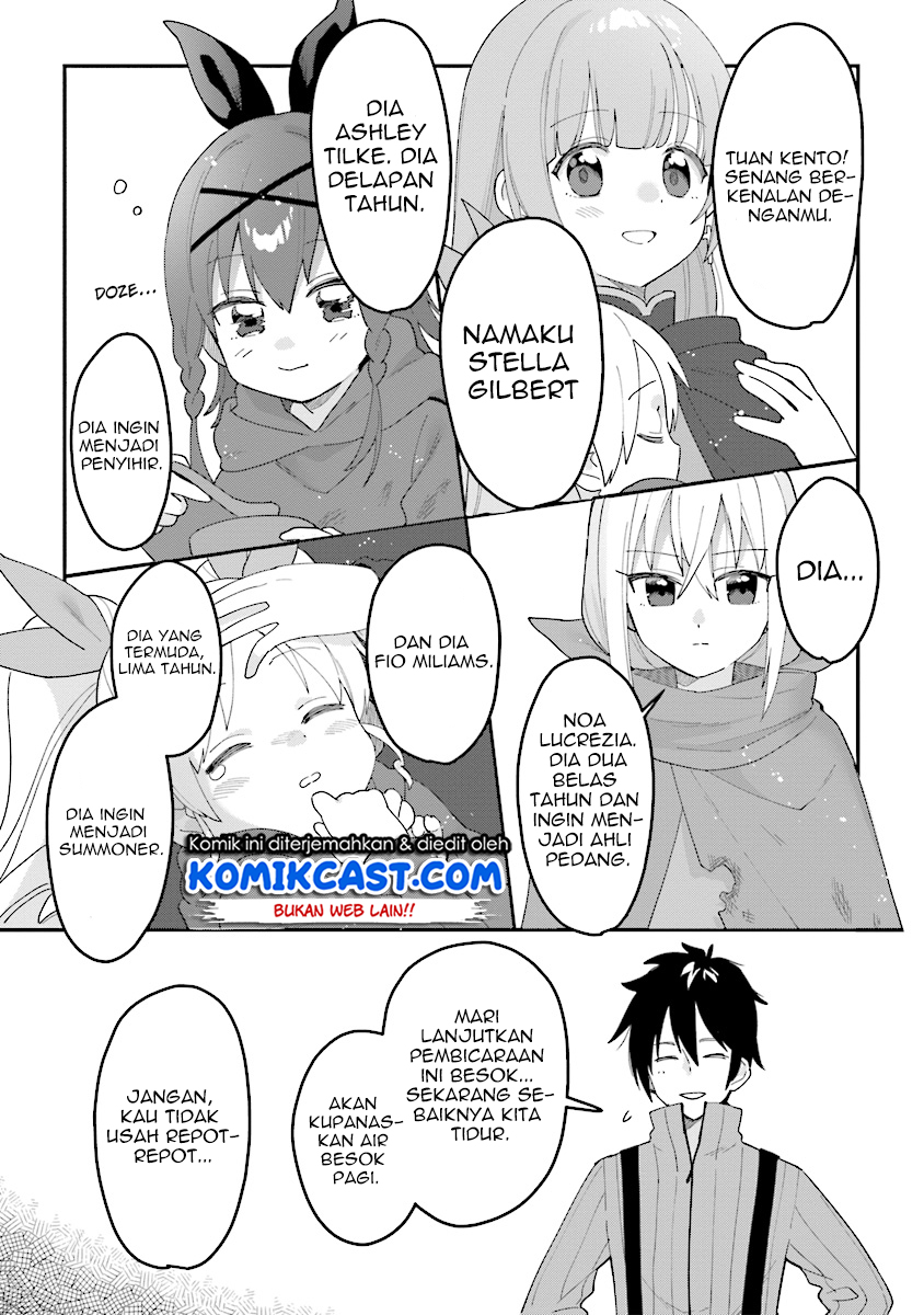 Tensei Kenja wa Musume to Kurasu Chapter 01.3 Gambar 9