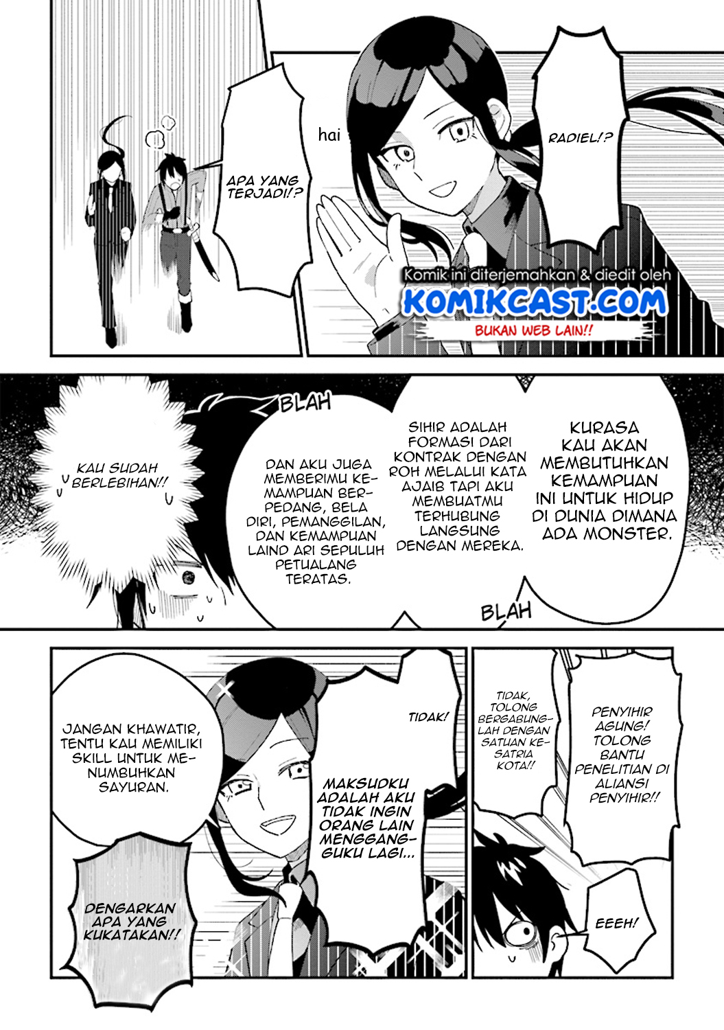 Tensei Kenja wa Musume to Kurasu Chapter 01.1 Gambar 20