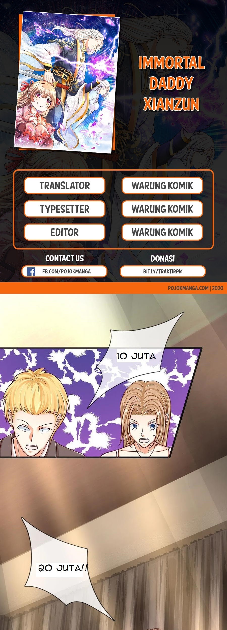 Baca Komik Immortal Daddy Xianzun Chapter 110 Gambar 1