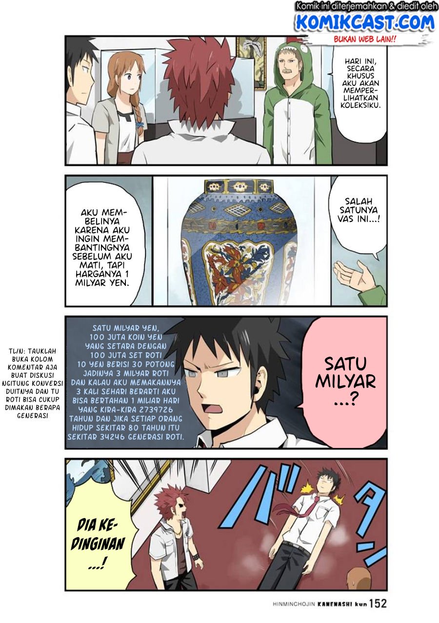 Hinmin Choujin Kanenashi-kun Chapter 12 Gambar 11