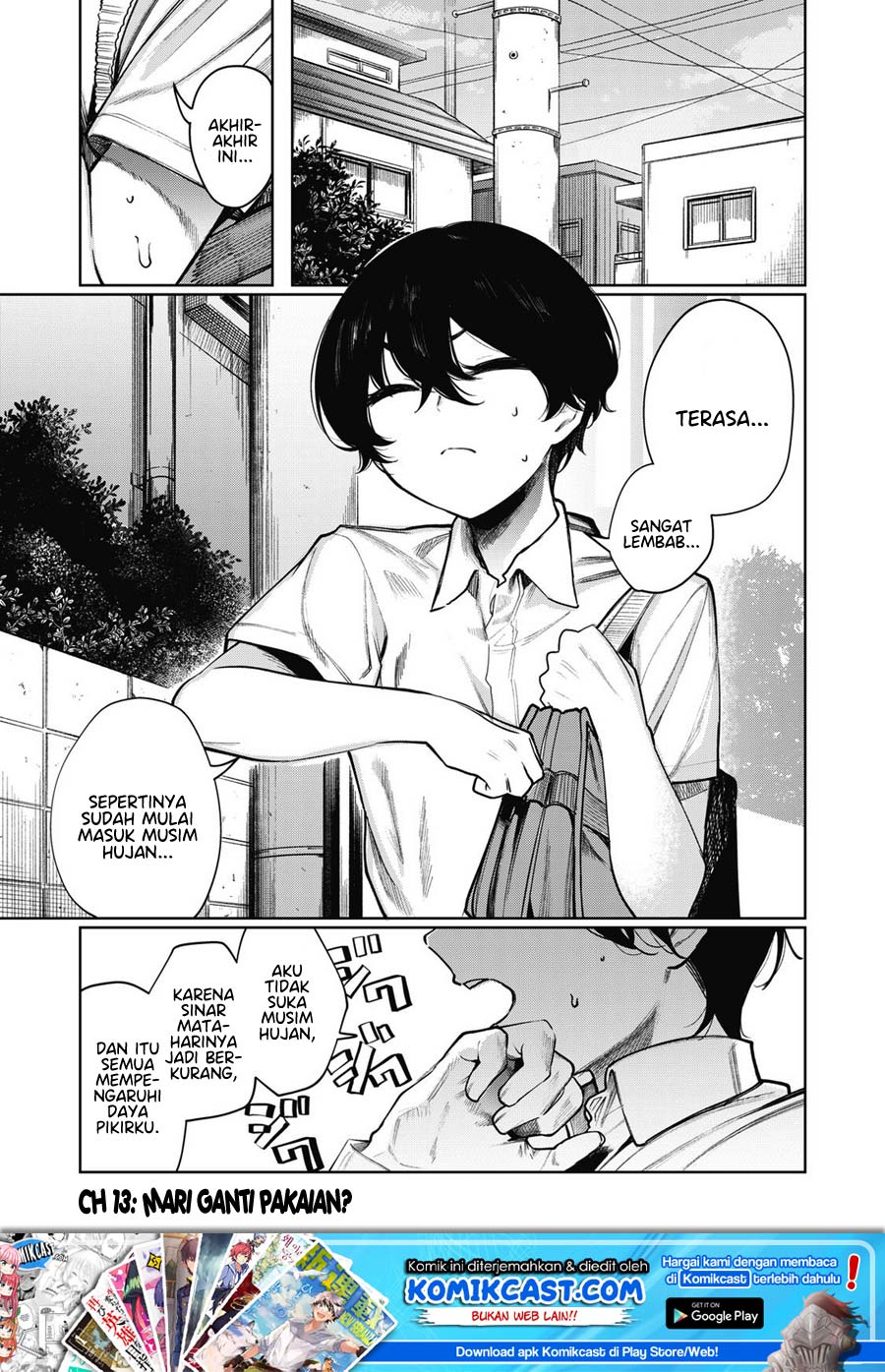 Baca Manga Shounen, Chotto Sabotteko? Chapter 13 Gambar 2