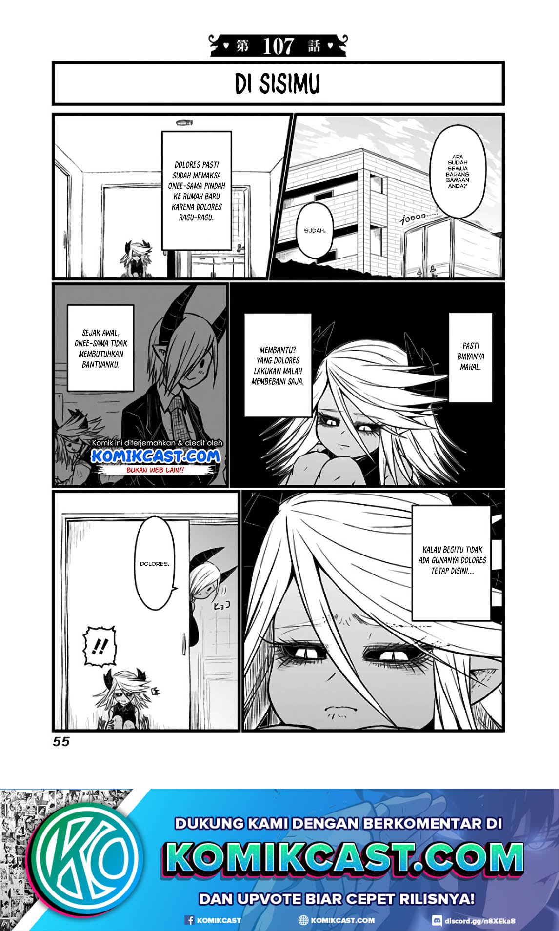 Baca Manga Musuko ga Kawaikute Shikataganai Mazoku no Hahaoya Chapter 107 Gambar 2