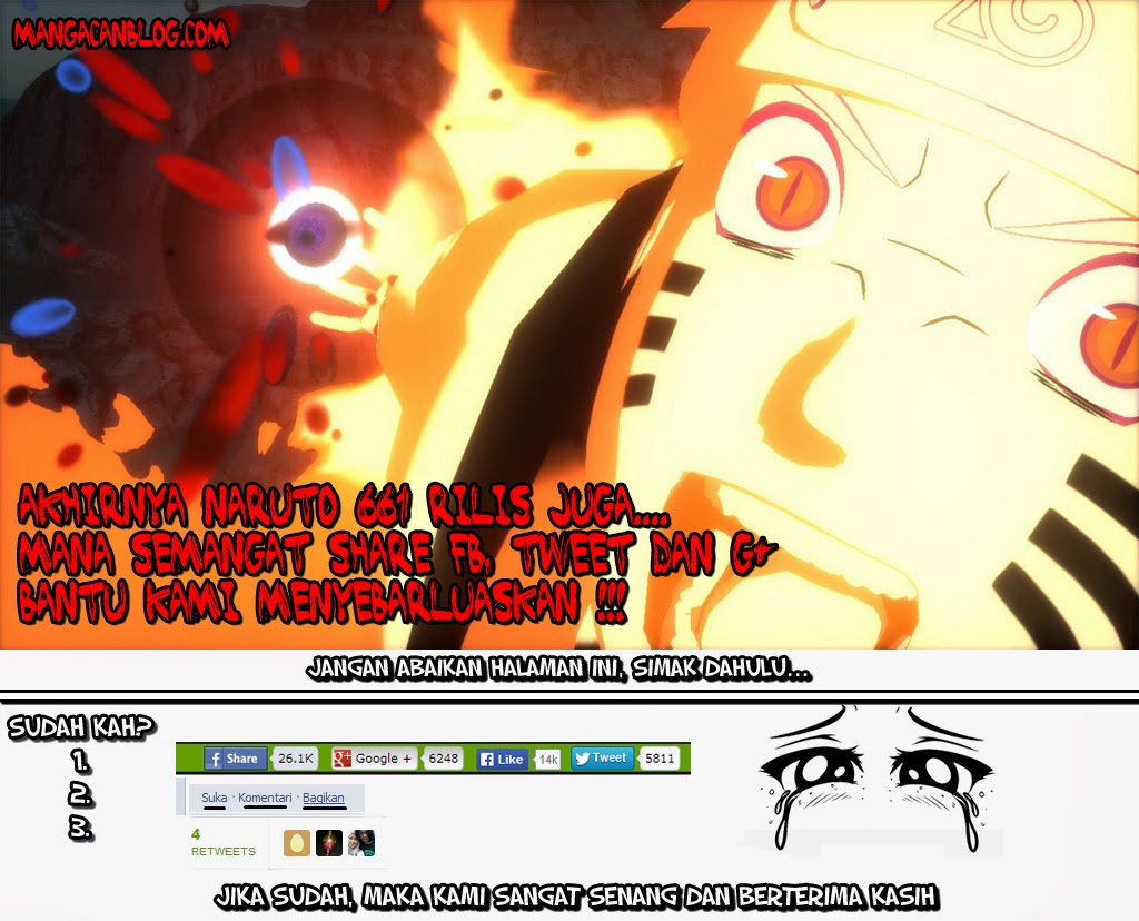 Baca Komik Naruto Chapter 661 Gambar 1