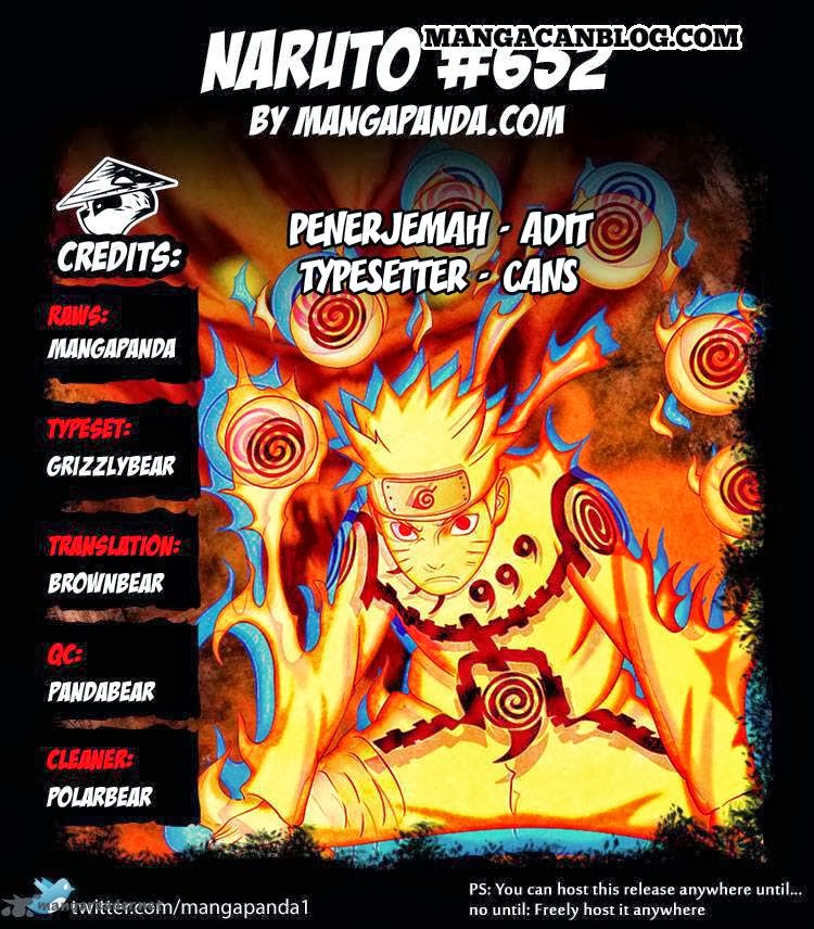 Naruto - Chapter 652 - Page 1