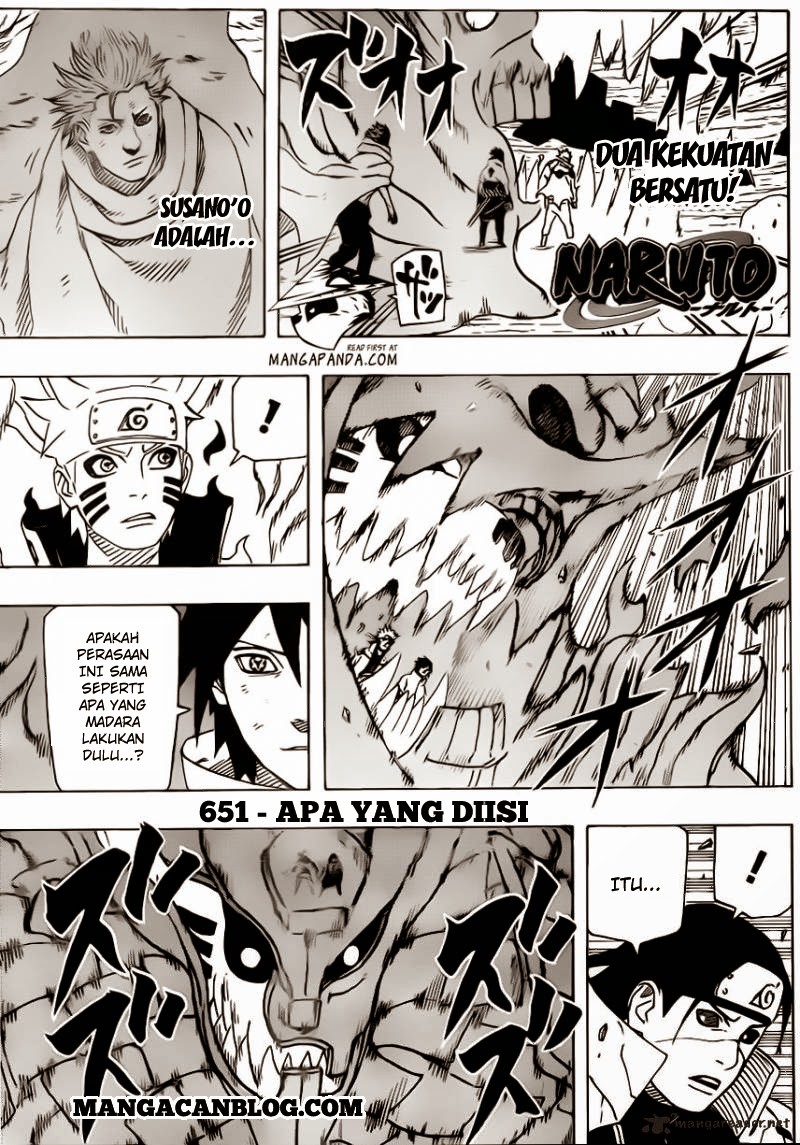 Baca Manga Naruto Chapter 651 Gambar 2