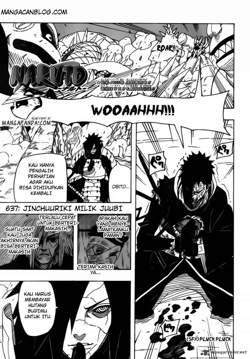 Naruto - Chapter 637 - Page 1