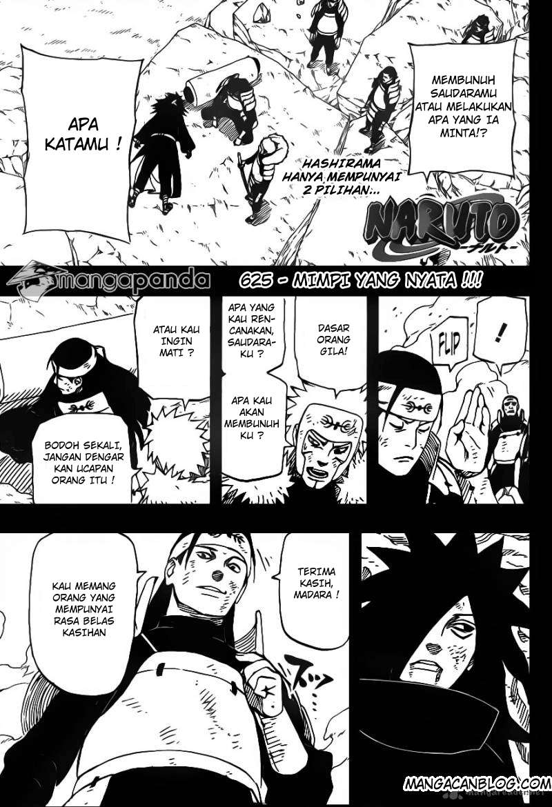 Baca Komik Naruto Chapter 625 Gambar 1