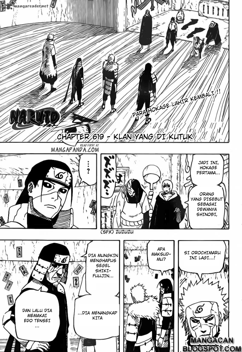 Baca Komik Naruto Chapter 619 Gambar 1