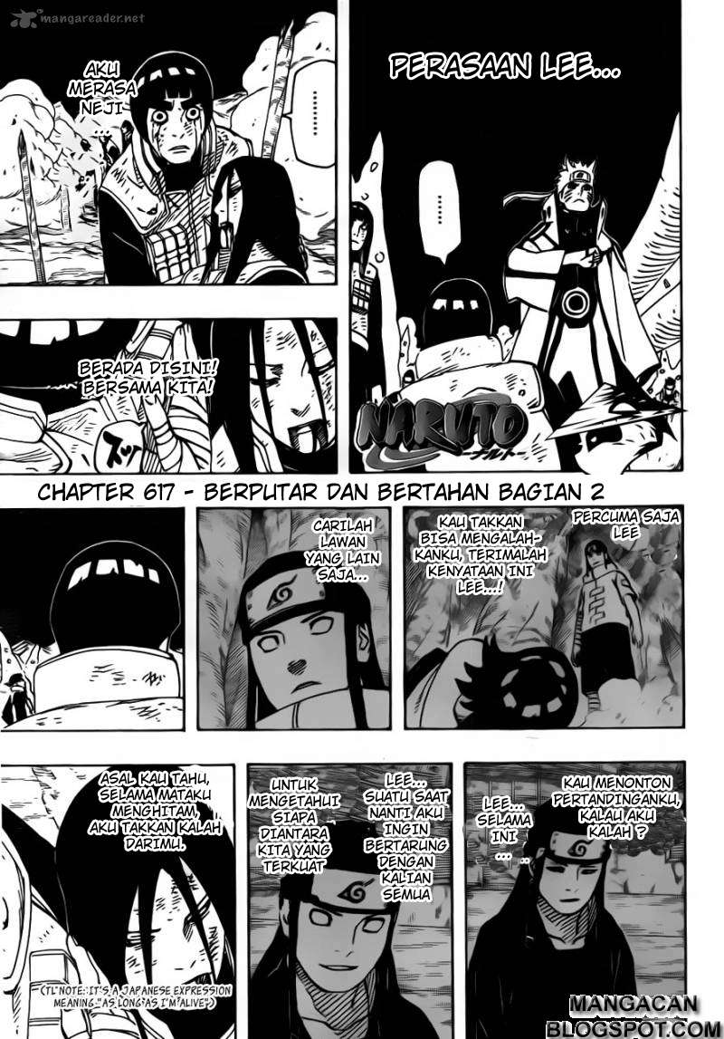 Baca Komik Naruto Chapter 617 Gambar 1