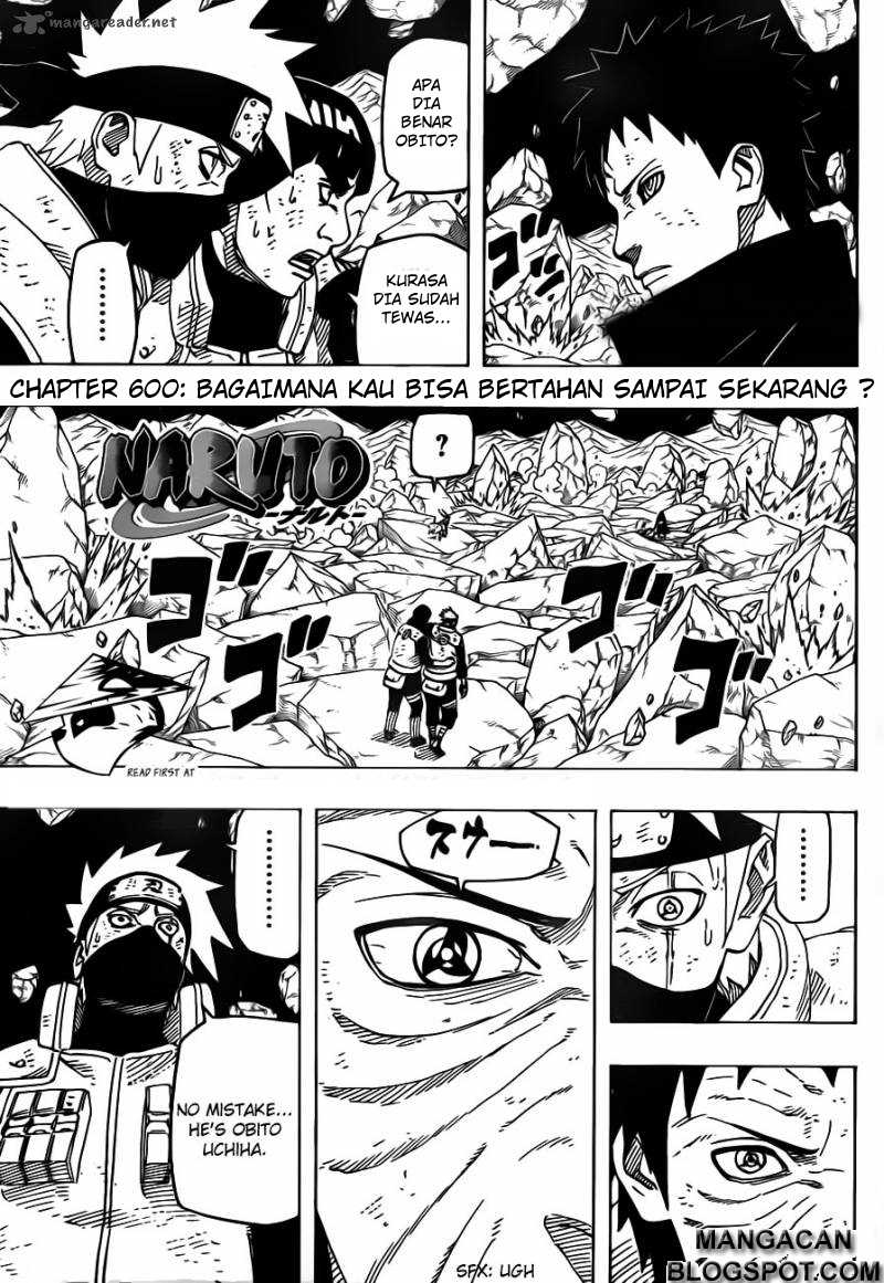 Naruto - Chapter 600 - Page 3