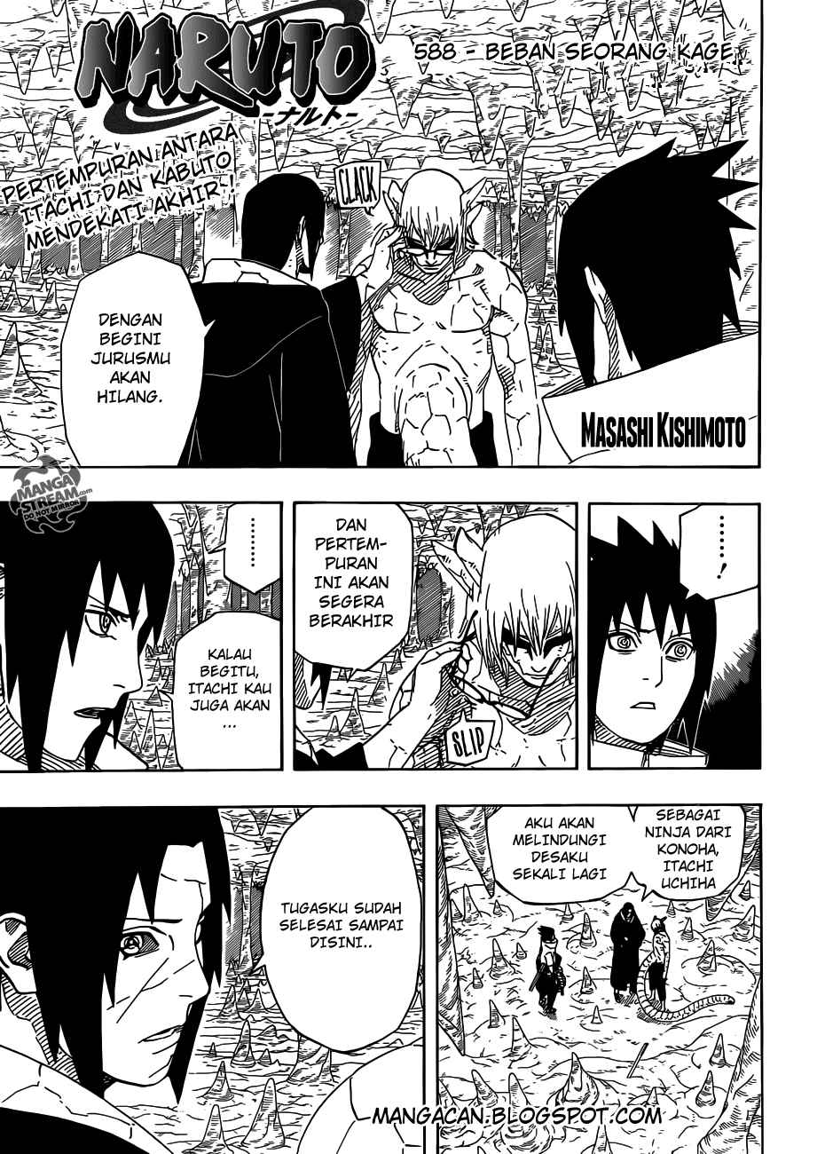 Baca Manga Naruto Chapter 588 Gambar 2