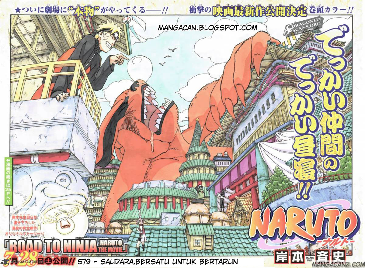 Naruto - Chapter 579 - Page 1
