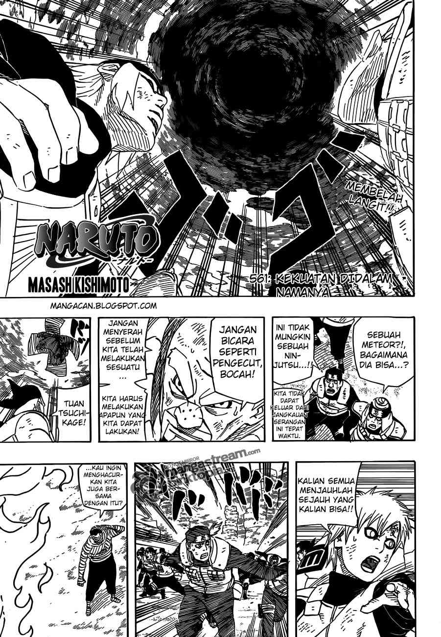 Naruto - Chapter 561 - Page 2