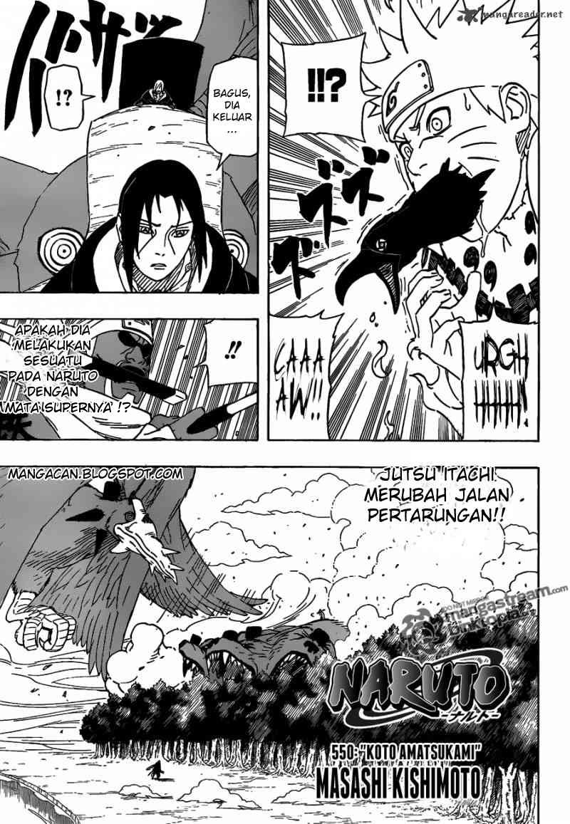 Naruto - Chapter 550 - Page 1