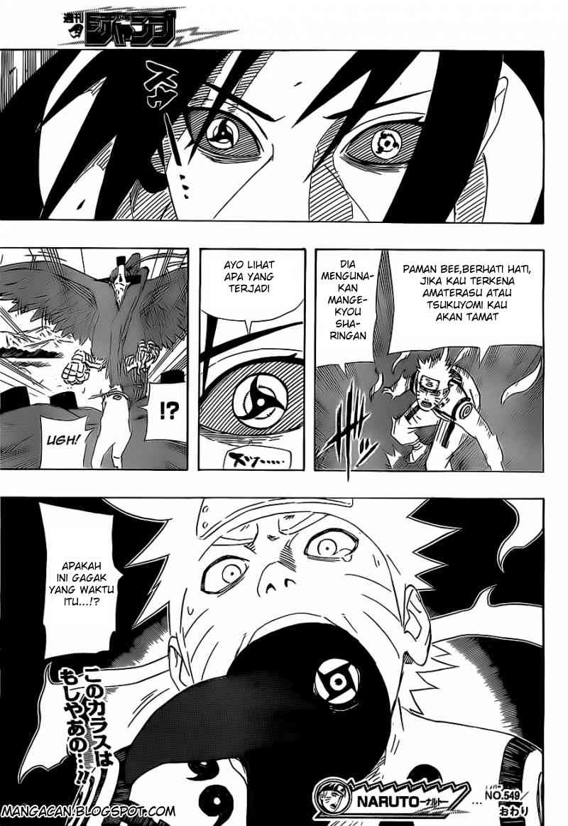 Naruto Chapter 549 Gambar 17