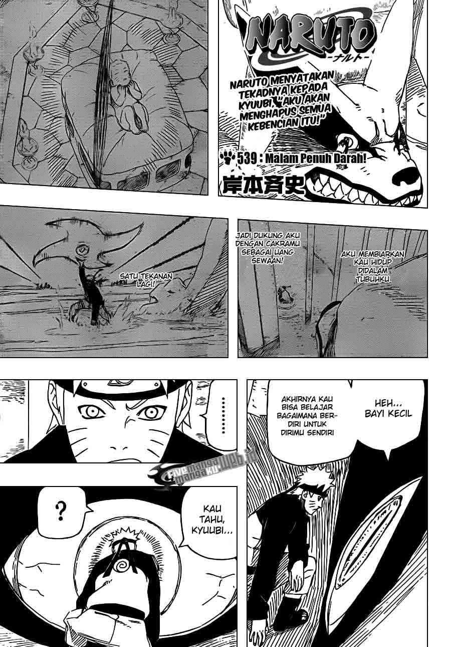 Baca Komik Naruto Chapter 539 Gambar 1