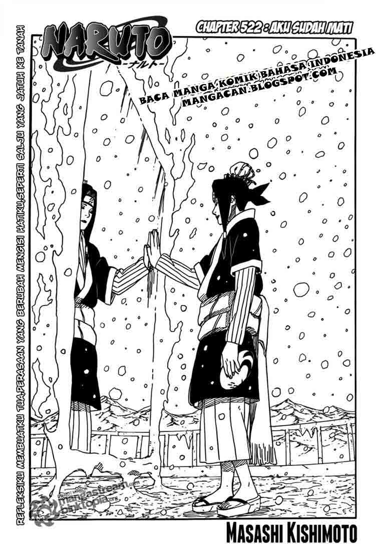 Baca Komik Naruto Chapter 522 Gambar 1