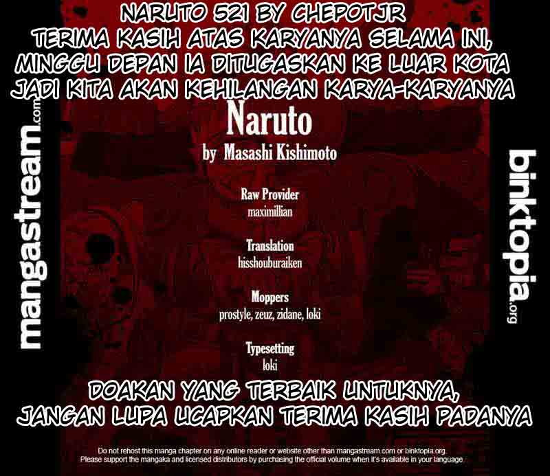 Baca Komik Naruto Chapter 521 Gambar 1