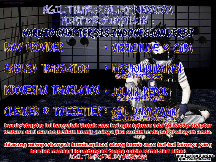Baca Komik Naruto Chapter 515 Gambar 1