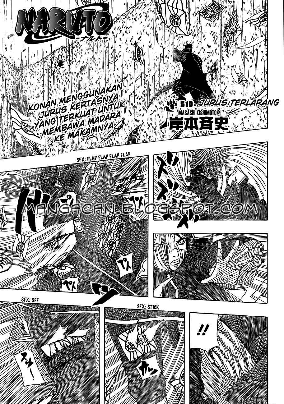 Naruto - Chapter 510 - Page 1