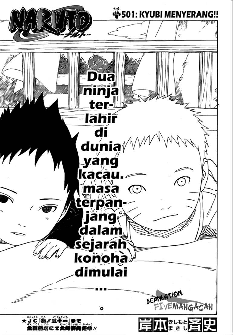 Baca Komik Naruto Chapter 501 Gambar 1
