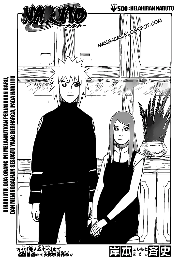 Baca Komik Naruto Chapter 500 Gambar 1