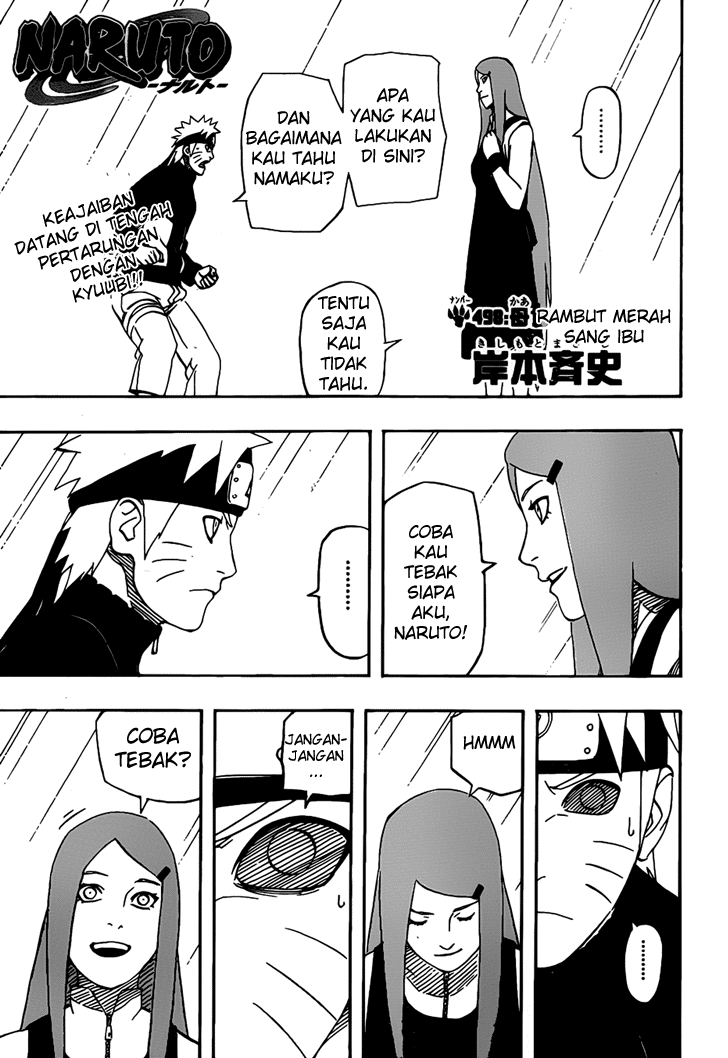 Baca Komik Naruto Chapter 498 Gambar 1