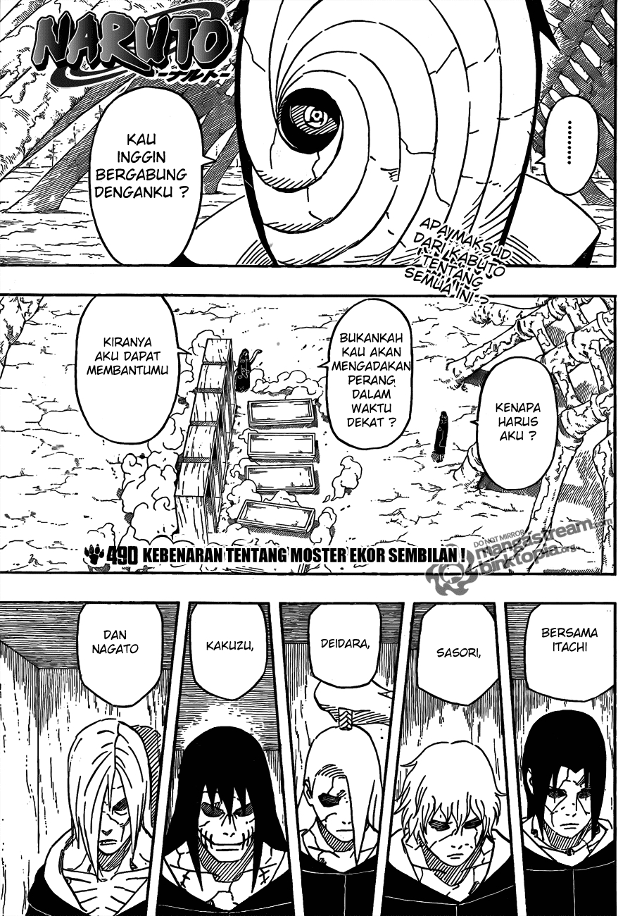 Naruto - Chapter 490 - Page 1