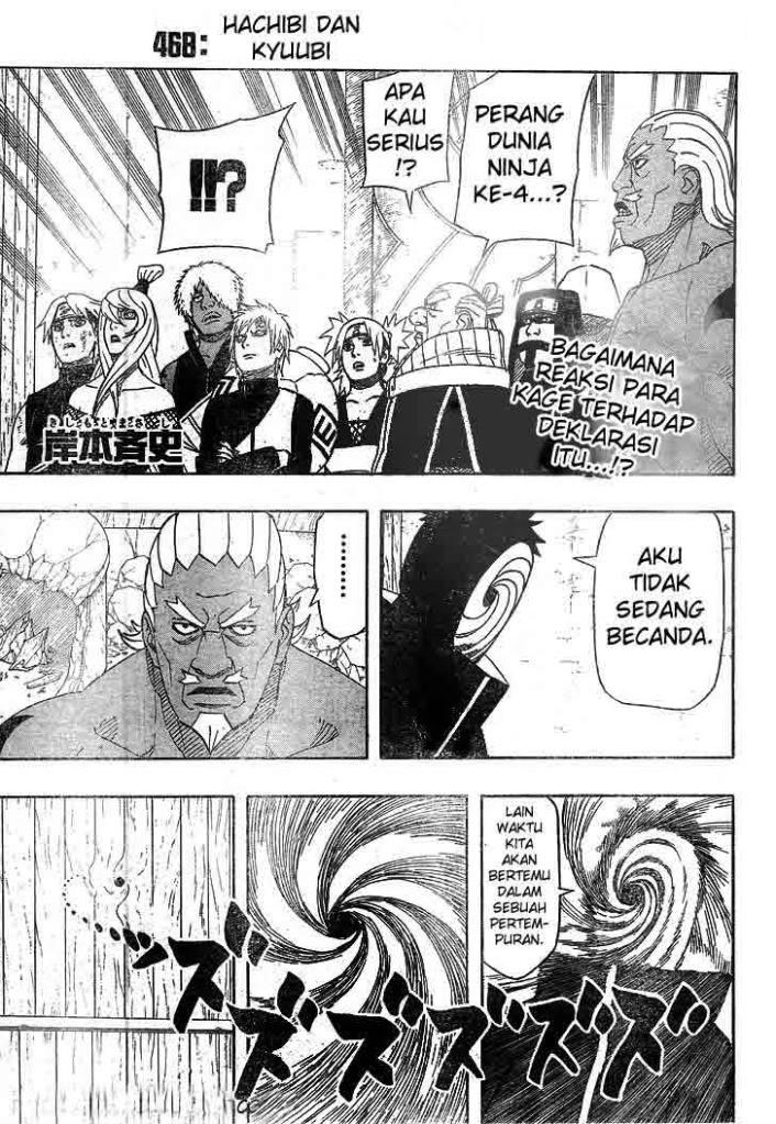 Baca Komik Naruto Chapter 468 Gambar 1