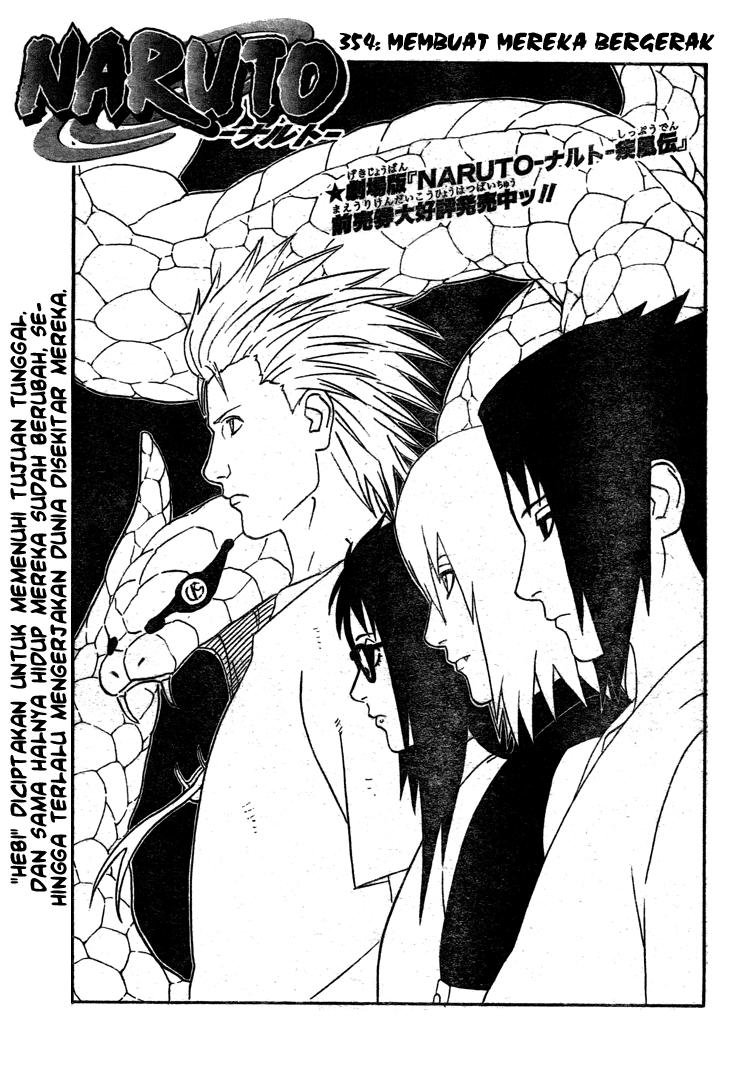 Naruto - Chapter 354 - Page 1