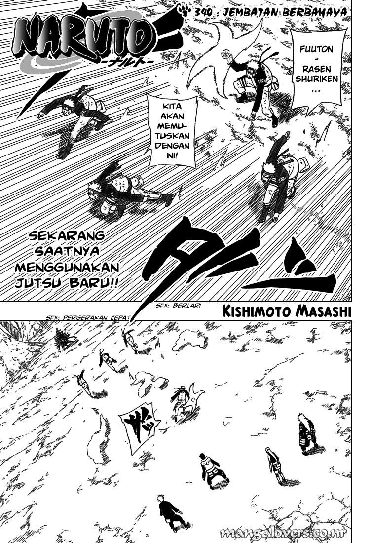 Naruto - Chapter 340 - Page 1