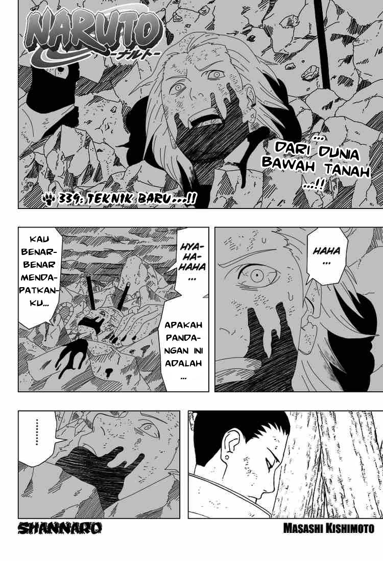 Baca Manga Naruto Chapter 339 Gambar 2