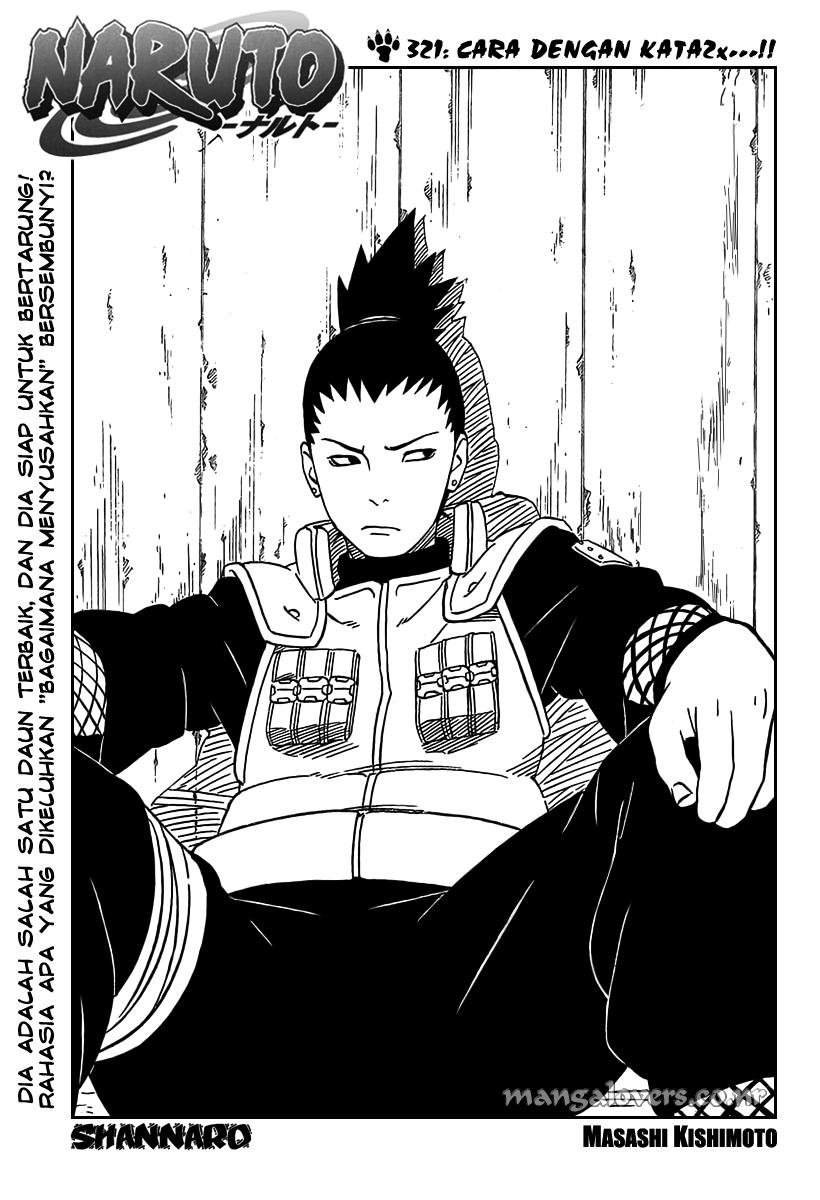 Naruto - Chapter 321 - Page 1