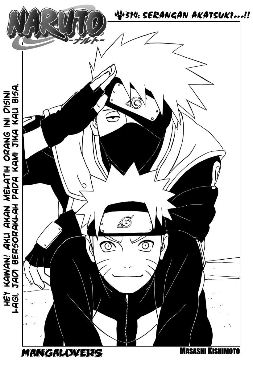 Baca Komik Naruto Chapter 314 Gambar 1