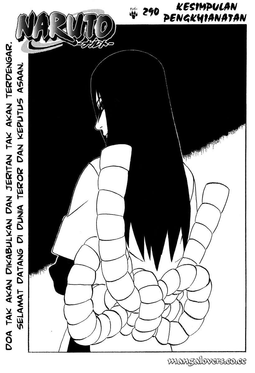 Naruto - Chapter 290 - Page 1