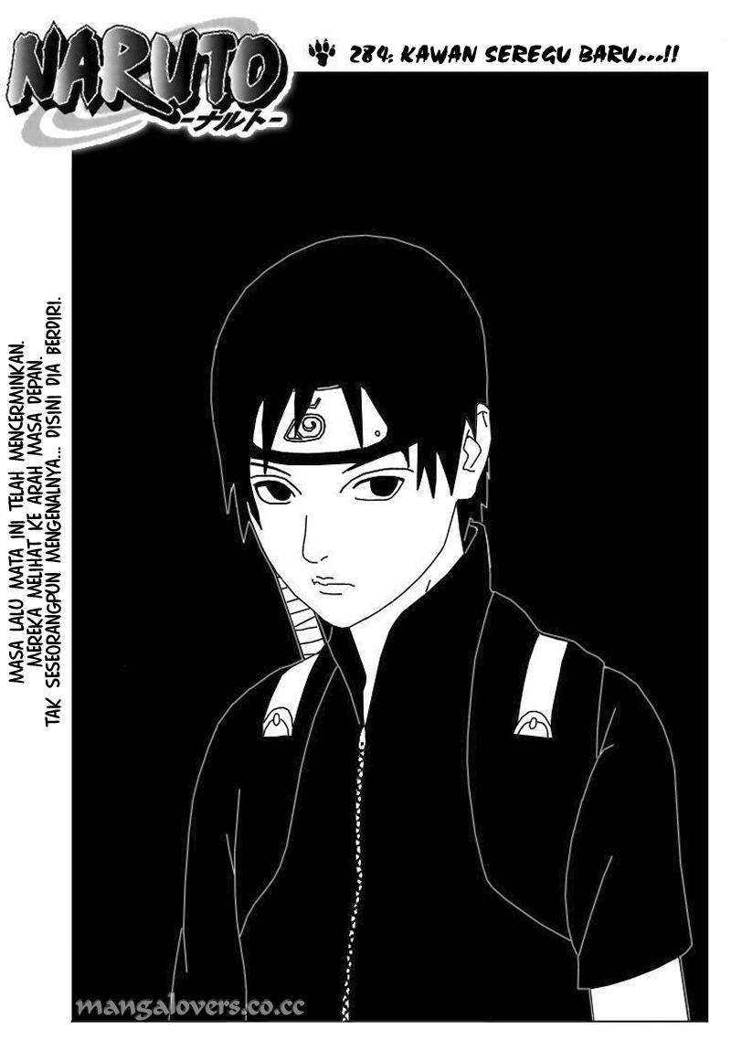Baca Komik Naruto Chapter 284 Gambar 1